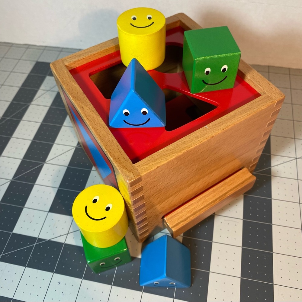 BRIO Wooden Shape Sorting Box